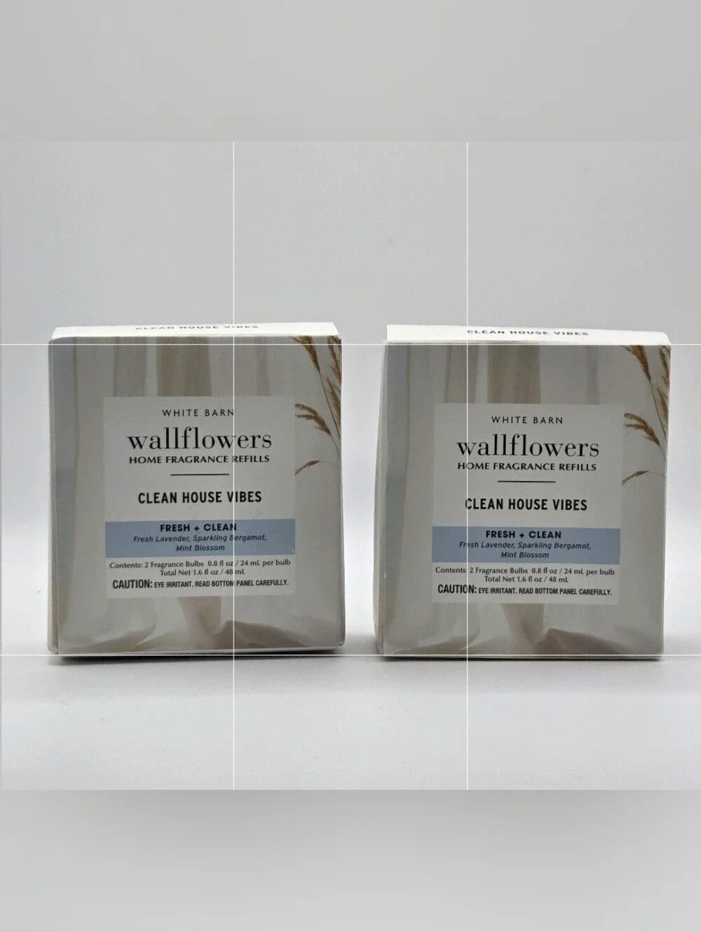 White Barn Wallflowers Home Fragrance Refills - Clean House Vibes X4